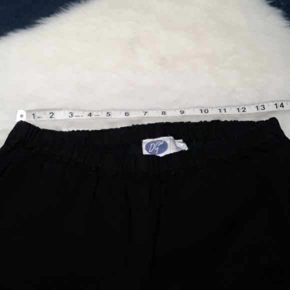 DG2 by Diane Gilman black jeans with ankle pockets - Picture 6 of 7